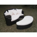 Outdoor Garden Rattan Sun Bed Beach Lounge